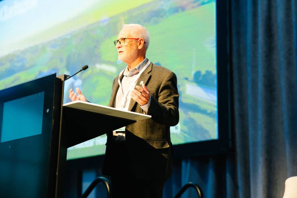 An expert speaker presenting at the ARMA SMR Forum on risk management and information governance, emphasizing professional insights and industry best practices.