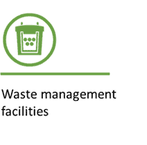 Image showing waste management facilities related to Canada's nuclear energy regulation, emphasizing safety and environmental protection in nuclear power management.