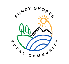 Scenic view of Fundy Shores rural community in New Brunswick, featuring coastal landscape, mountains, and natural beauty, highlighting the charm of this Canadian seaside area.